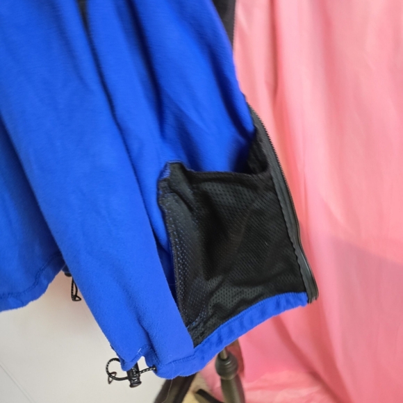 EDDIE BAUER TECH POLAR FLEECE VEST BLUE SZ L - Picture 6 of 7